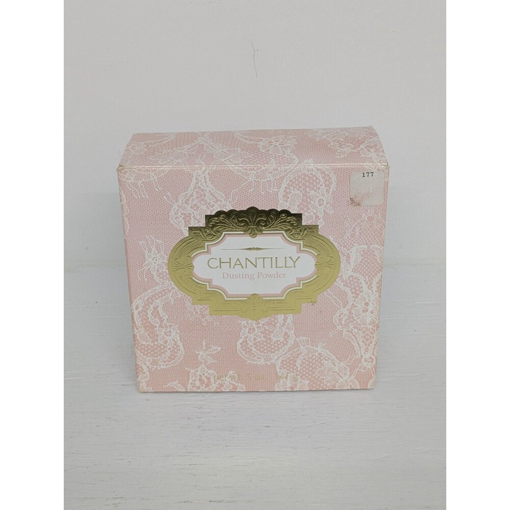 New Old Stock Vintage CHANTILLY by Dana Dusting Powder 5 oz New TALC With Puff